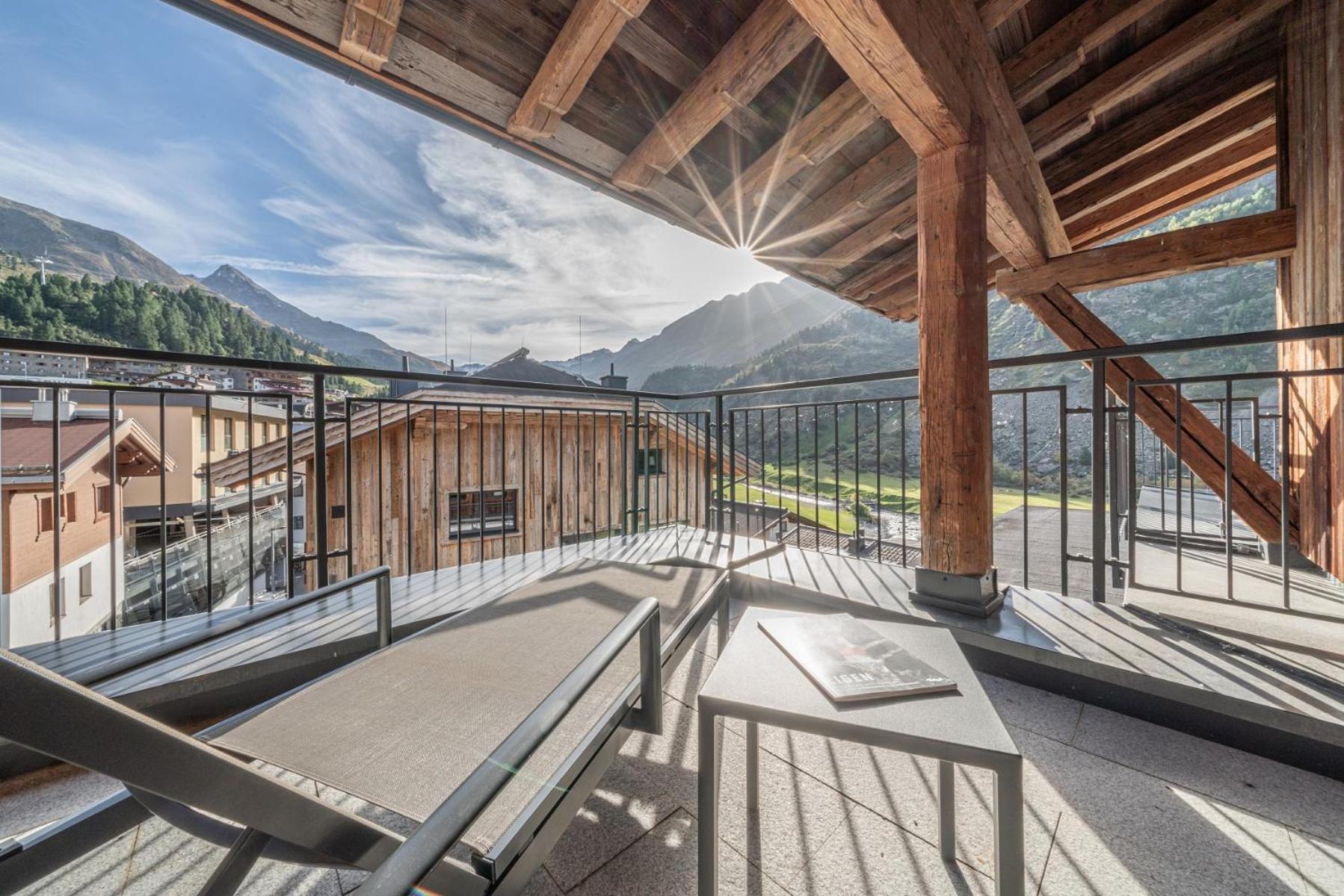 Gletscherblick- Serviced Apartments Obergurgl Exteriér fotografie